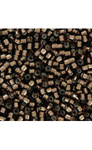 Miyuki delica Beads 11/0 - Silver lined brown DB-150